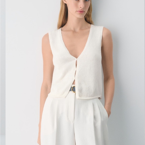 Aritzia Jackets & Blazers - Aritzia Basque Sweater Vest